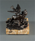 Picture of CA0938 Italian 18th Century Bacchanalian Putti Bronze