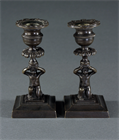 Picture of CA0925 Neoclassical English Regency Figural Candlesticks