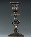 Picture of CA0925 Neoclassical English Regency Figural Candlesticks