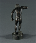 Picture of CA0903 Grand Tour Cabinet Bronze of the Dancing Faun with Cymbals