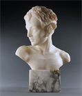 Picture of CA0901 Bust of a Young Faun by Guglielmo Pugi