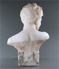 Picture of CA0901 Bust of a Young Faun by Guglielmo Pugi