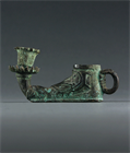 Picture of CA0900 Grand Tour Neapolitan bronze chamber stick