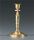 Picture of English Regency Egyptian Revival Candlestick
