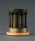 Picture of CA0847 Rare Grand Tour Bronze Model of the Temple of Sibyl at Tivoli