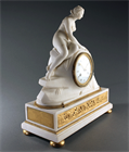 Picture of CA0825 Late 18thC Directoire Marble Mantel Clock by Gaspard Cachard