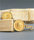 Picture of French Hussar's Belt with Medusa Head Buckle