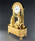 Picture of CA0814 Fine French Empire Wedding Blessing Clock