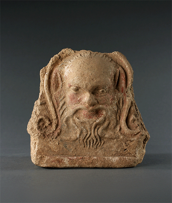Picture of Etruscan Antefix of a Satyr
