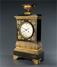 Picture of Patinated and Gilt Bronze Charles X Mantel clock