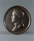 Picture of Pair 19th Century Plaques of Napoleon and Josephine