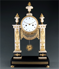 Picture of Early French Empire Portico Mantel Clock by Morize