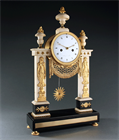Picture of Early French Empire Portico Mantel Clock by Morize