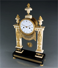 Picture of Early French Empire Portico Mantel Clock by Morize
