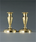 Picture of CA0809 Pair of Small French Empire Candlesticks