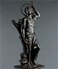 Picture of Scarce Grand Tour Bronze of Saint Sebastian