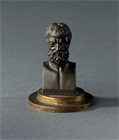 Picture of CA0798 Small Grand Tour Bronze Bust of Demosthenes