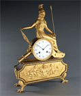 Picture of CA0789 Rare French Empire 'La Paix' mantel clock