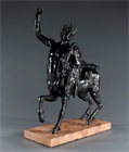 Picture of CA0757 Grand Tour Furietti Centaur on Rosso di Verona marble