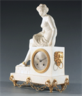 Picture of CA0750 Late 18th Century marble mantel clock