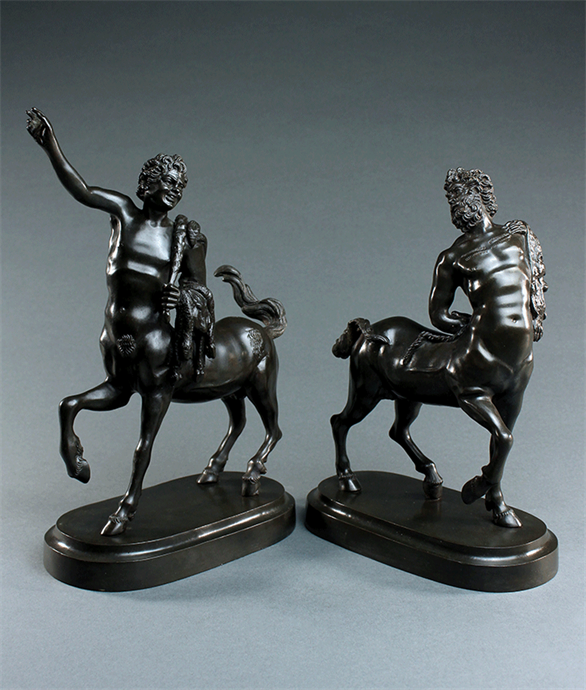Picture of Pair of Grand Tour bronze Furietti centaurs