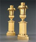 Picture of Fine pair of French Empire ormolu gilt bronze cassolettes