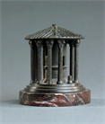 Picture of Grand Tour Temple of Hercules Victor on a red marble base