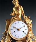 Picture of CA0700 Rare French Consulate / Empire period Narcissus clock