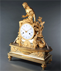 Picture of CA0700 Rare French Consulate / Empire period Narcissus clock