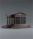 Picture of Parthenon bookends by Bradley & Hubbard