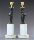 Picture of Fine pair of English Regency candlesticks