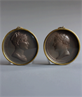 Picture of Rare pair of medallions of Napoleon and Marie Louise