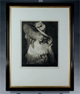 Picture of CA0644 Fine Quality Large Signed Mezzotint of Duchess of Devonshire