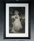 Picture of CA0644 Fine quality large Mezzotint of a Painting of an Important 18th Century Lady