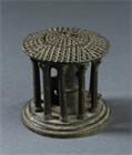 Picture of CA0641 Small Grand Tour Bronze model of the Temple of Hercules Victor