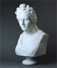 Picture of CA0637 Decorative Carrara Marble Bust of the muse Erato