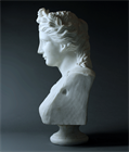 Picture of CA0637 Decorative Carrara Marble Bust of the muse Erato