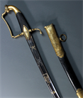 Picture of Napoleonic Hussards Officer's Battle Sabre Sword