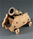 Picture of CA0631 Scale Model of a 19th century Naval Mortar Cannon