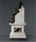 Picture of Grand Tour bronze and marble statue of St. Peter