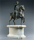 Picture of Important Grand Tour Equestrian Statue of Marcus Aurelius