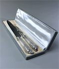 Picture of CA0594 Fine early 19th century Silver Carving Set