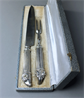 Picture of CA0594 Fine early 19th century Silver Carving Set