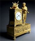 Picture of CA0608 French Empire triumph of love and peace over war clock