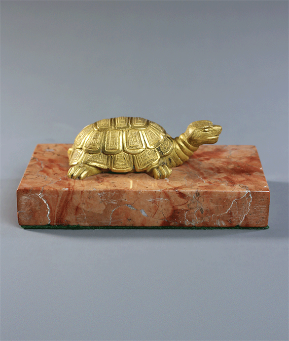 Picture of Rare Late 18th century Directoire Tortoise Paperweight
