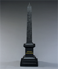 Picture of CA0607 Grand Tour black marble Lateran Obelisk