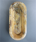 Picture of Rare Grand Tour Siena Marble Roman bath desk tidy