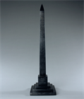 Picture of CA0605 Obelisk called Cleopatra's Needle at Alexandria in Ashford Black marble