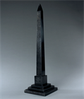 Picture of CA0605 Obelisk called Cleopatra's Needle at Alexandria in Ashford Black marble