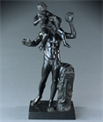 Picture of Grand Tour bronze Satyr with the Infant Dionysus